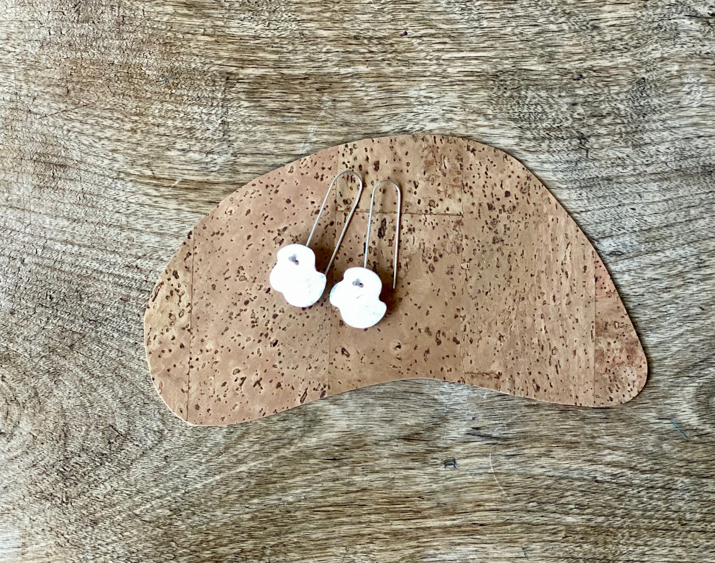 Fleetyn drop earrings in silver