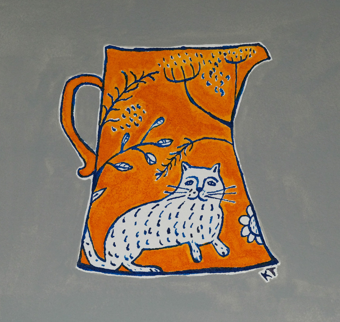 Pussy Willow Jug