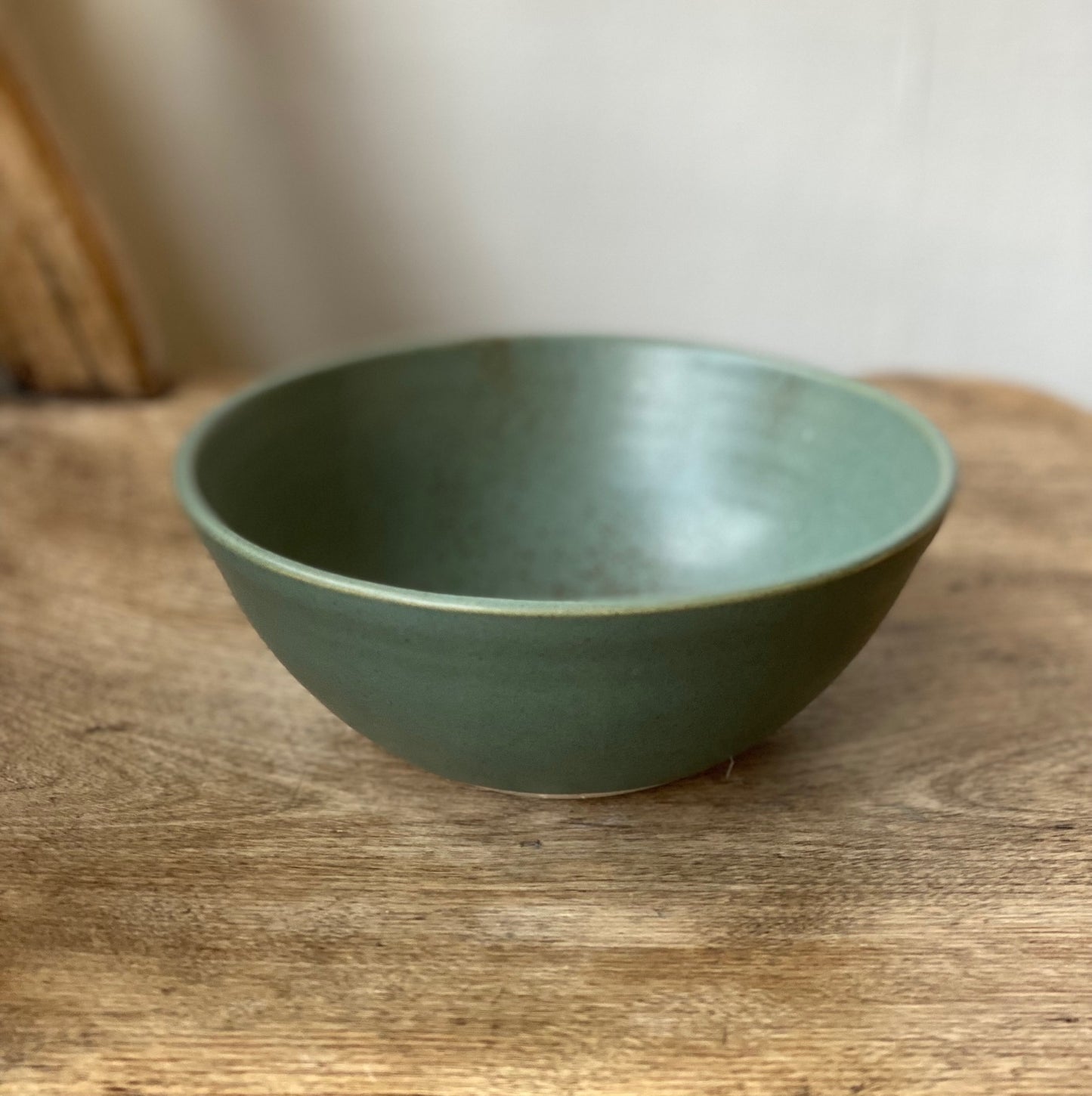 Mid blue bowl Iona Ceramics