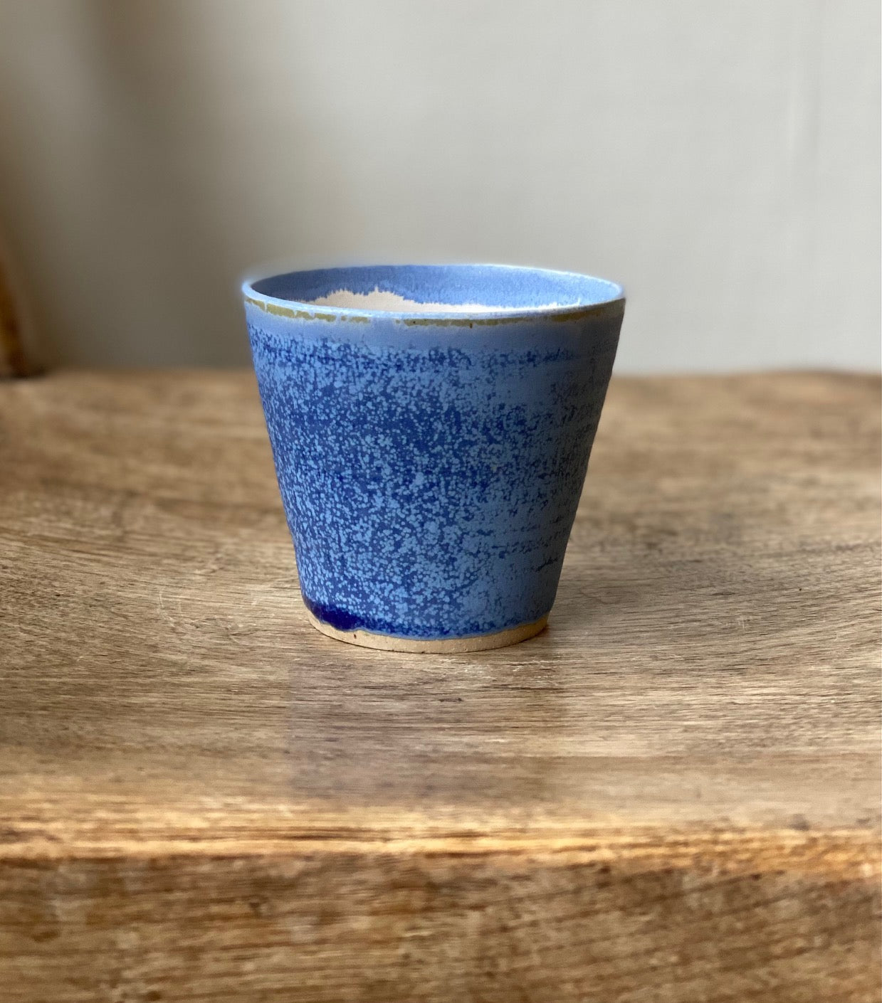 Small blue pot